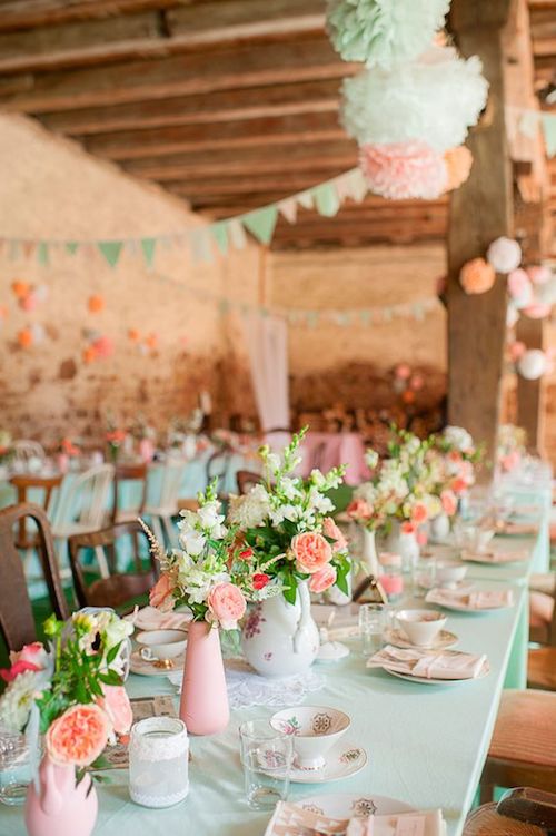 décoration table de mariage