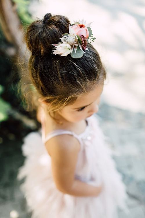 Coiffure mariage petite fille