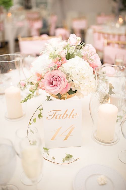 décoration table de mariage