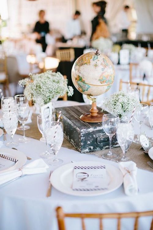 décoration table de mariage