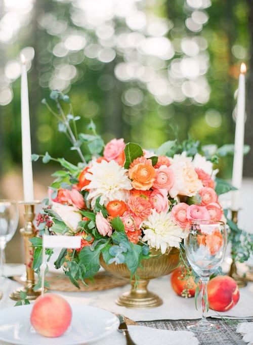 décoration table de mariage