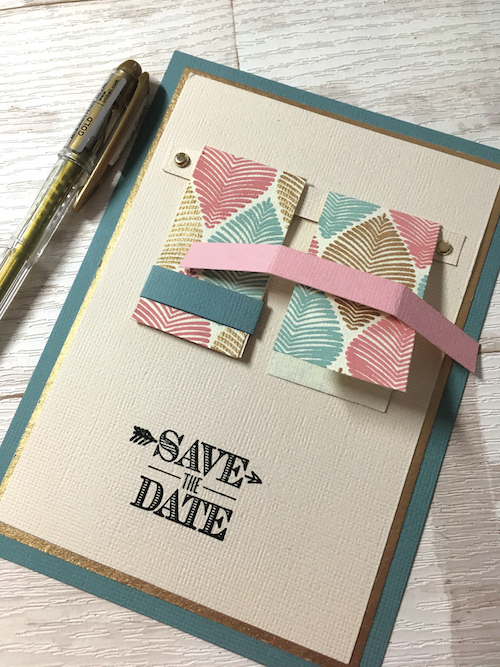 DIY mariage, save the date