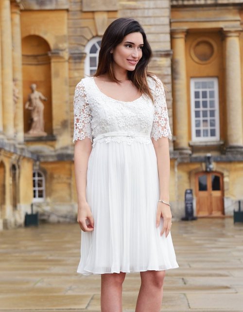 robe de mariée femme enceinte