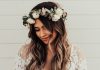 couronne de fleurs tendance mariage 2019