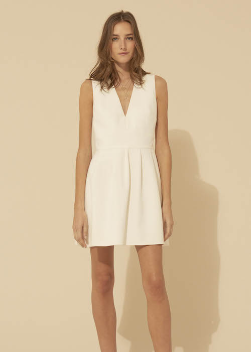 robe de mariée courte et simple