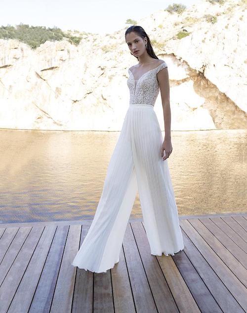 mariage en pantalon