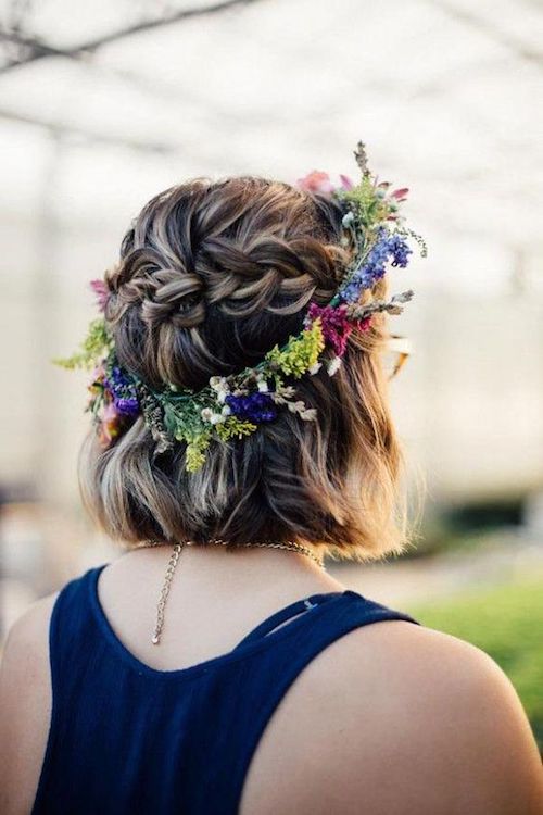 idée coiffure invitée mariage