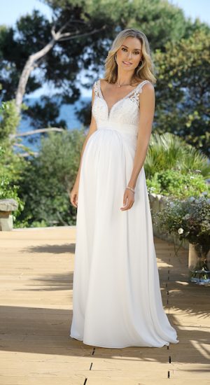 robe de mariée femme enceinte Ladybird