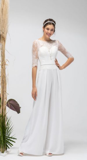 combinaison mariage églantine créations