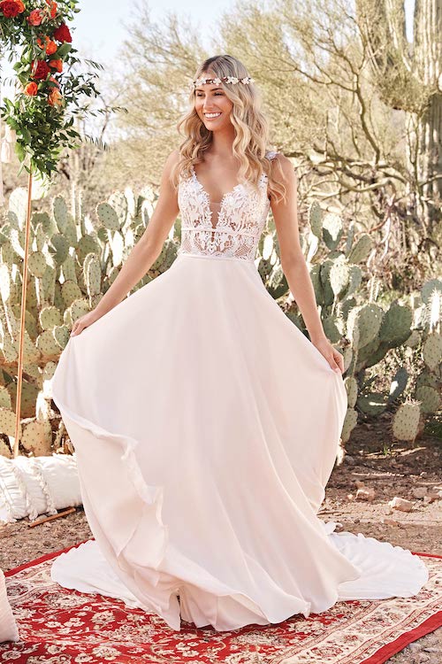 robe de mariée bohème 2021