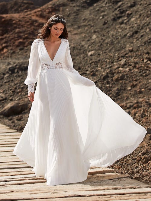 robe de mariée bohème 2021