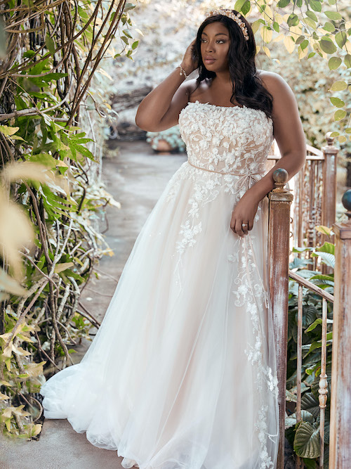 robe mariage pour femme ronde