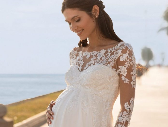 robe de mariée femme enceinte