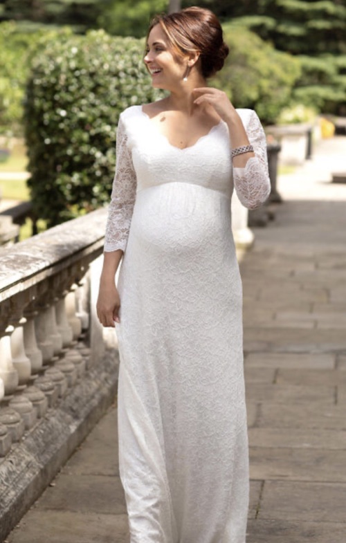 robe de mariée enceinte 7 mois