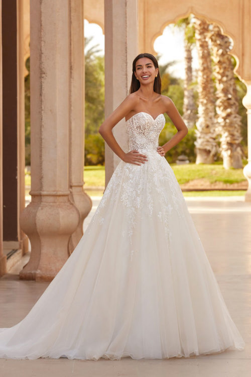 robe princesse bustier