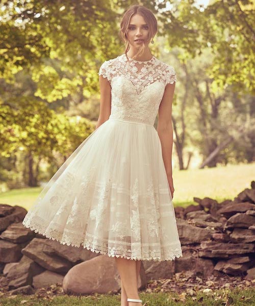 robe mariee midi