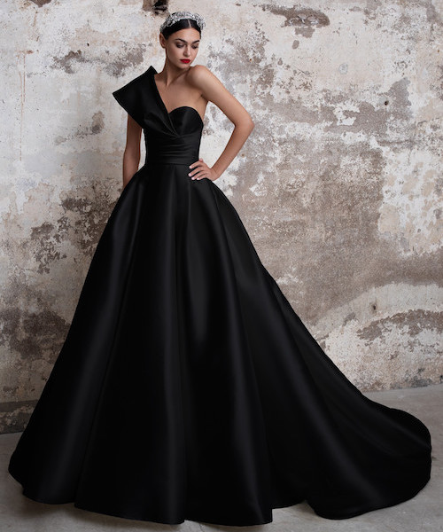 robe de mariée noire