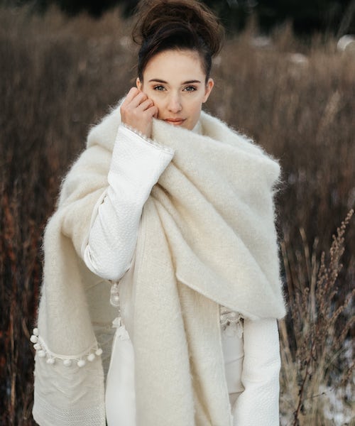 mariage hiver tenue