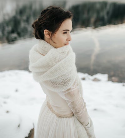 sous pull robe de mariée