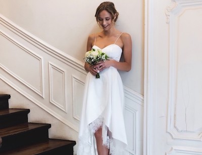 Robe De Mariée Asymétrique Mariéefr