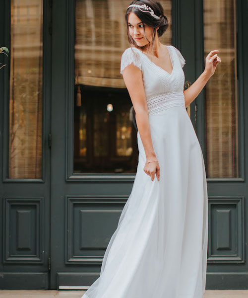 robe de mariee empire boheme