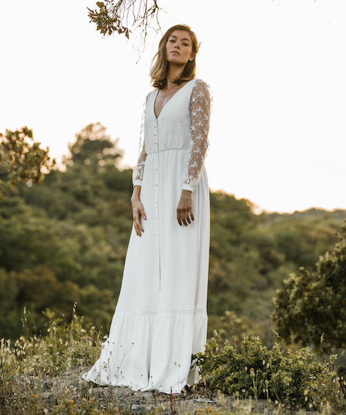 robe de mariée romantique