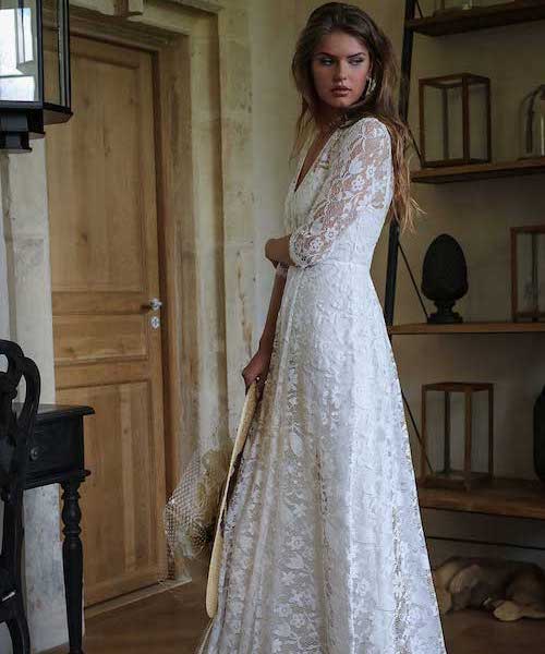 robe theme champetre