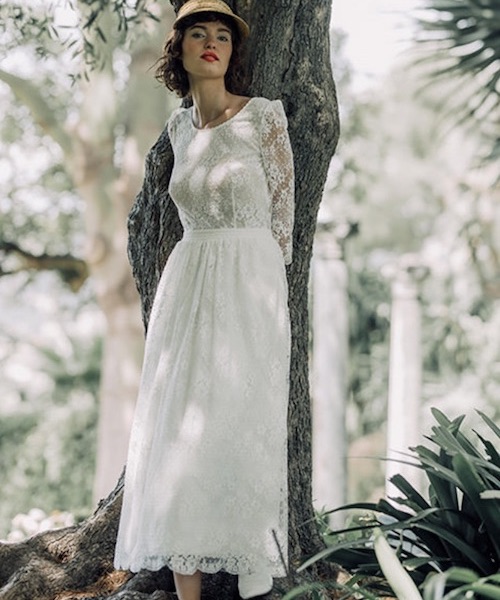 robe mariee retro