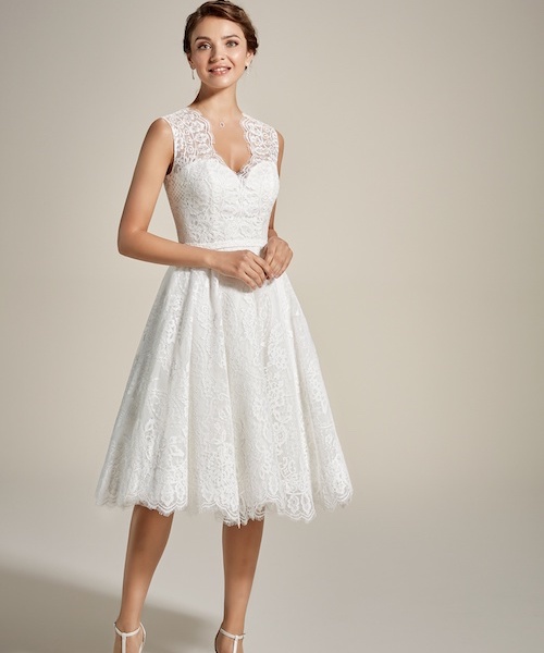 robe blanche ceremonie civile