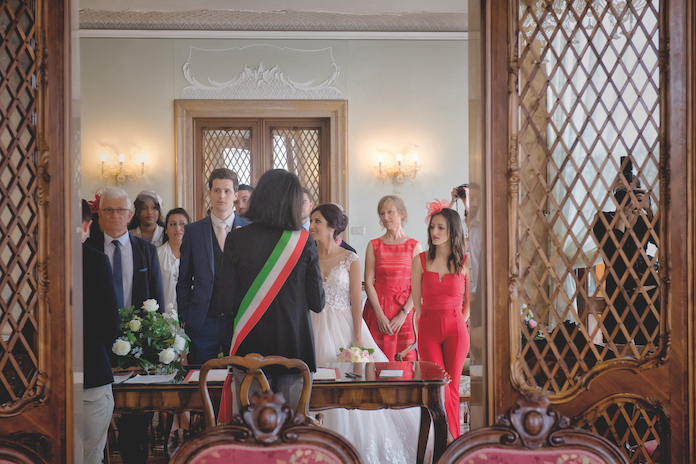 mariage en petit comité à Venise