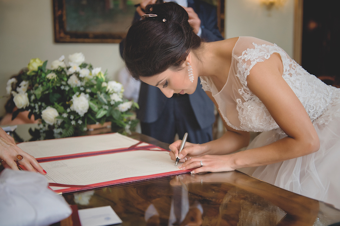 mariage en petit comité à Venise