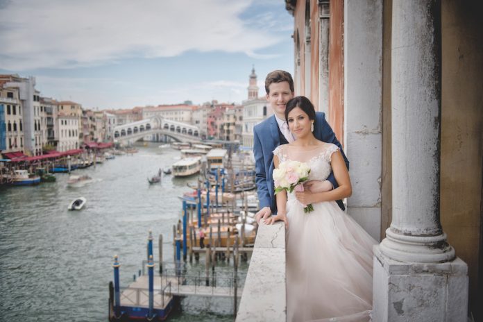 mariage en petit comité à Venise