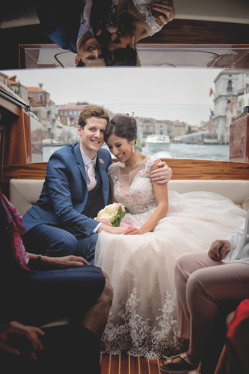 mariage en petit comité à Venise