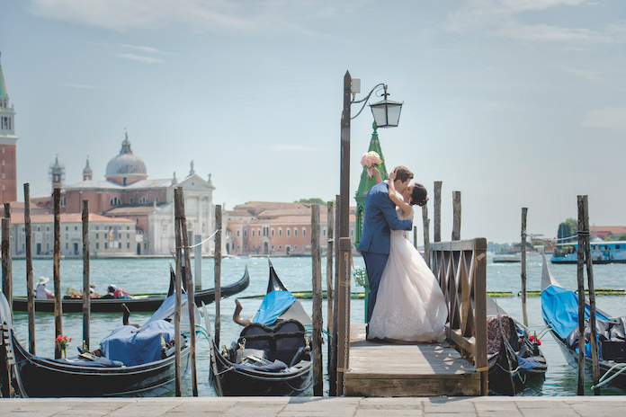 mariage en petit comité à Venise
