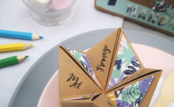 DIY mariage table enfants
