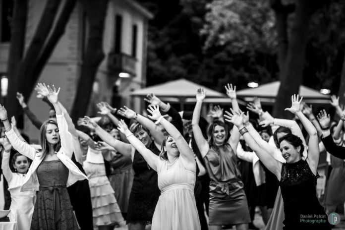 flashmob mariage