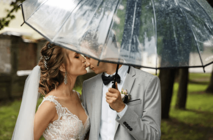 pluie mariage