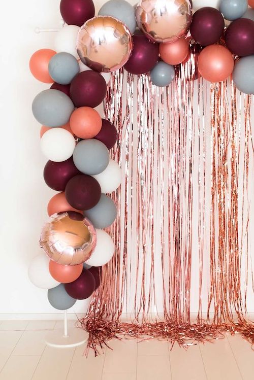 Idée décor Photobooth : L'arche de ballons