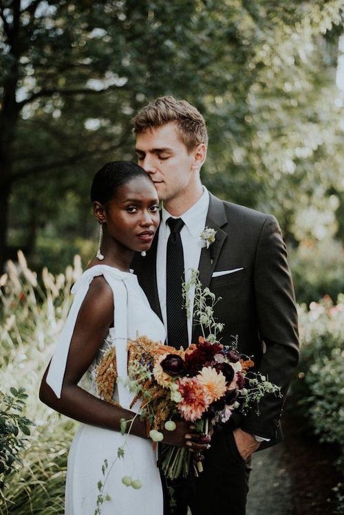 coiffure mariage cheveux afro