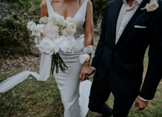 bouquet de mariée blanc