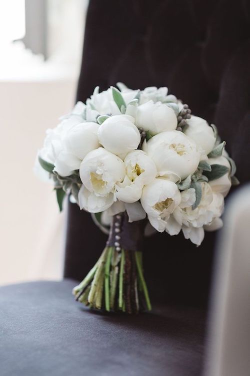 bouquet de mariée blanc