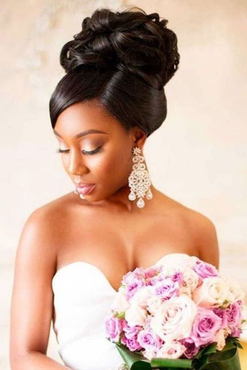 coiffure mariage cheveux afro