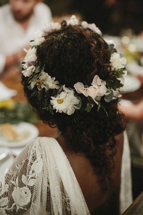 coiffure mariage cheveux afro