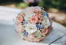 bouquet de roses mariage