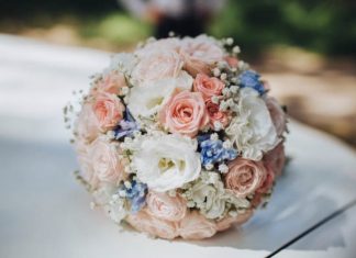 bouquet de roses mariage