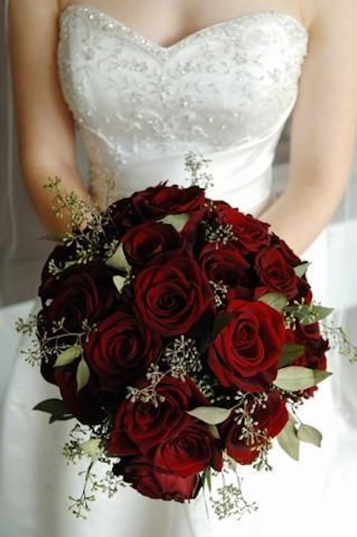 bouquet de roses mariage