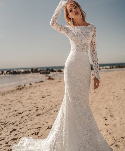 robe dentelle boheme mariage