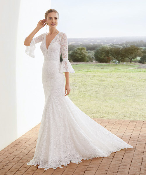 robe dentelle boheme mariage