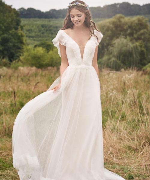 robe pour mariage chic et champetre
