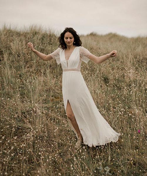 robe pour mariage chic et champetre
